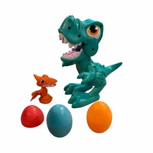 Interactive Dinosaur Play-DohToy Set - T-Rex and Pterodactyl